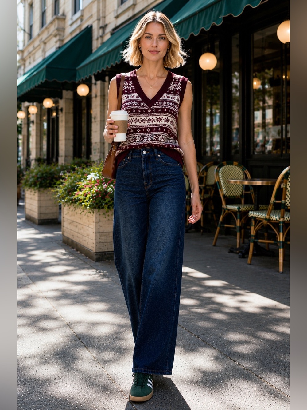 NWT FRAME Le Palazzo Wide-Leg Jeans in Dark Indigo Wash Size 25